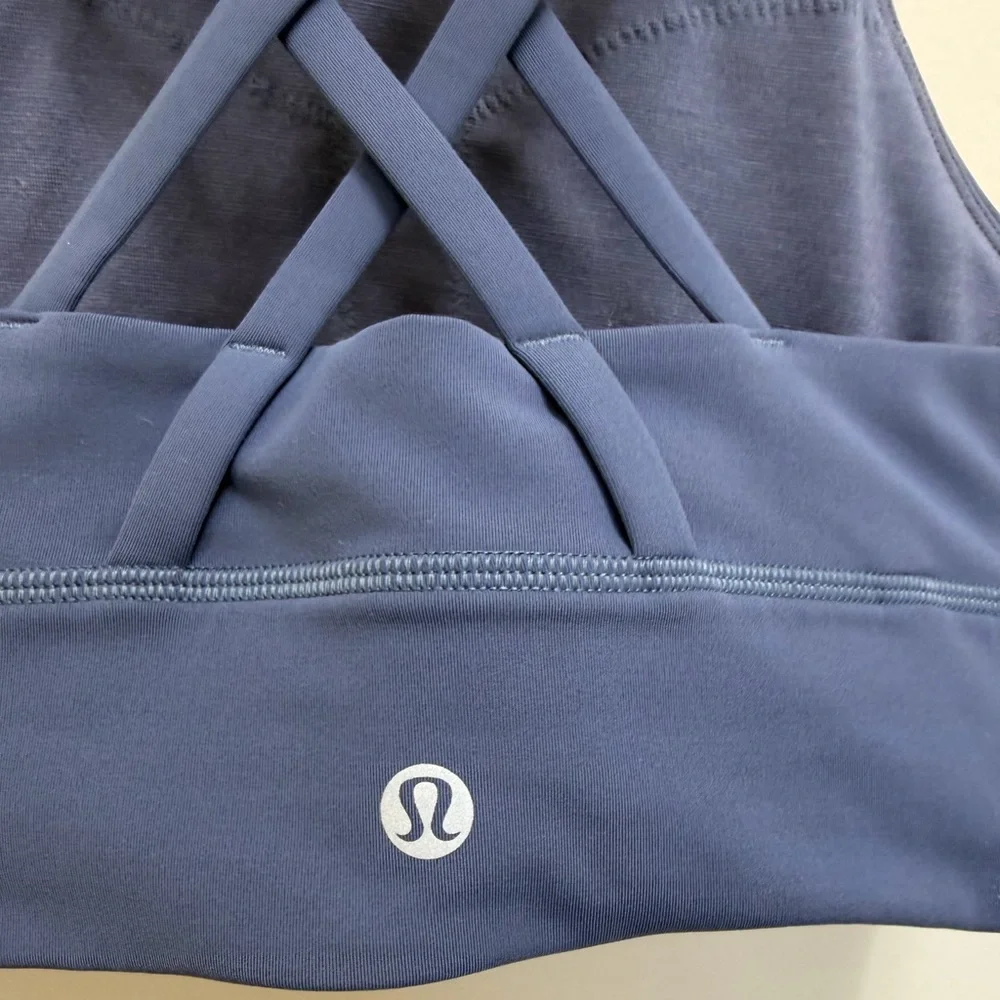 Lululemon Energy Longline Sports Bra in Shade Size 6